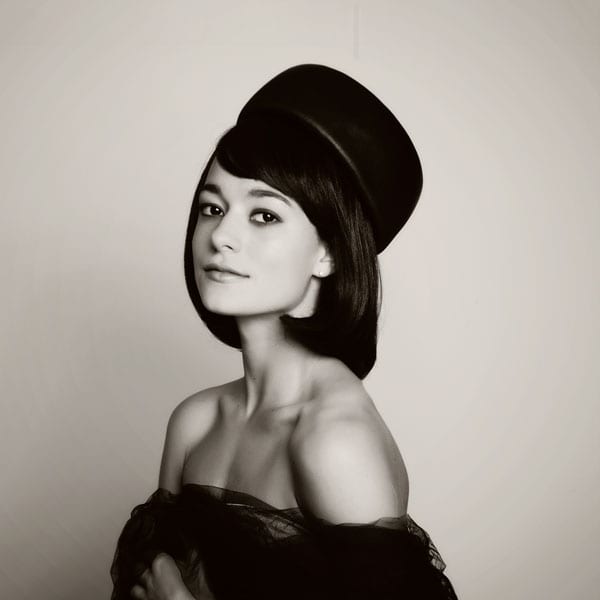 piecederesistance leather pillbox hat